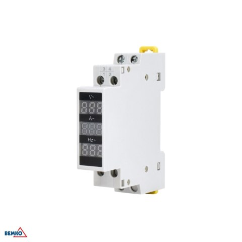 Wskażnik napięcia NATeŻENIA częstotliwości 1F CYFROWY SCHELINGER