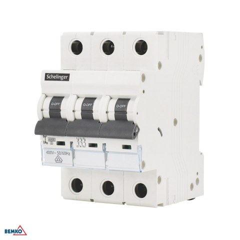 Wyłącznik nadprądowy 6KA 3P B 06A VDE SCHELINGER