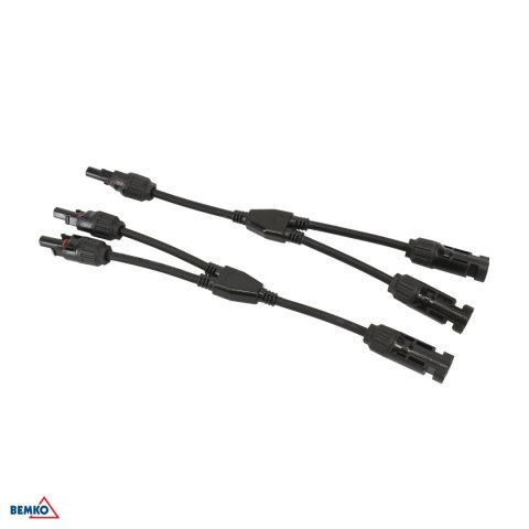 Złącze dolarne TYPU MC4 1000V podwójne równoległe Z KABLEM PARA