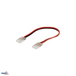 Złączka LED 2-stronna 8MM COB z przewodem 15CM