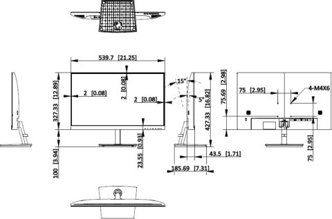 Monitor Hikvision DS-D5024F2-AP2