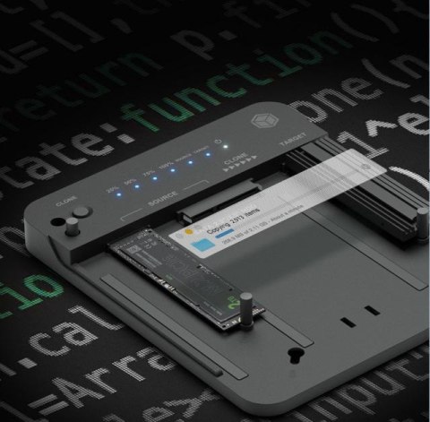 Stacja klonująca i dokująca IcyBox IB-2913MCL-C31 dla M.2 NVMe SSD i HDD