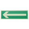 TABLICA FOTOLUMINESCENCYJNA KDEP STRZAŁKA KIERUNEK DROGI EWAKUACJI