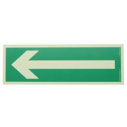 TABLICA FOTOLUMINESCENCYJNA KDEP STRZAŁKA KIERUNEK DROGI EWAKUACJI
