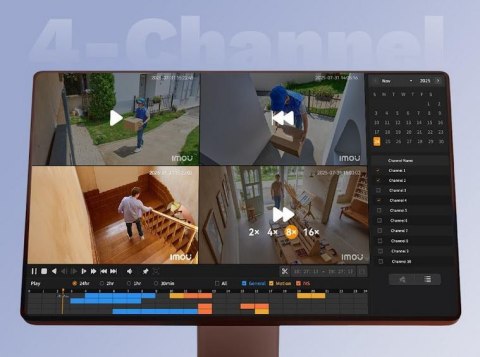 Rejestrator IP Imou  NVR-N118W-8A0E-P 18- kanałowy