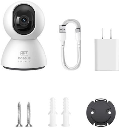 Kamera Baseus Security P1 3K (wersja EU) - biała S0TV012132