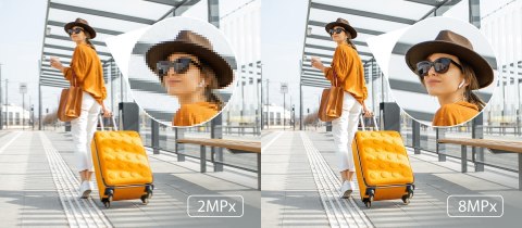 Kamera IP Hilook IPC-T240HA-LUC kopułka 4MP Smart-hybrid Light