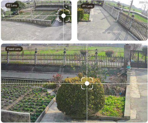 Kamera IP Imou Cruiser Triple 11MP (3MP+3MP+5MP) IPC-S7UP-11M0WED