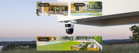 Kamera IP Imou Cruiser Triple 11MP (3MP+3MP+5MP) IPC-S7UP-11M0WED