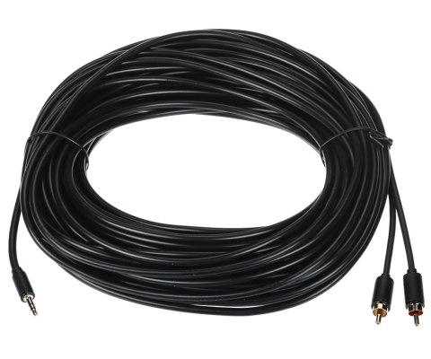 PRZEWÓD C19027BK01 2 x CINCH / Jack TRS 3.5 mm 25 m UNITEK