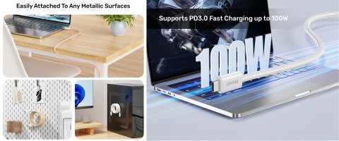 PRZEWÓD MAGNETYCZNY C14141ACL01-1M USB-C/USB-C 1.0 m UNITEK