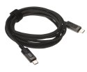 PRZEWÓD Z WYŚWIETLACZEM C14158ABK01-2M USB-C/USB-C 2.0 m UNITEK