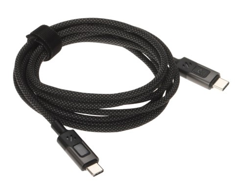PRZEWÓD Z WYŚWIETLACZEM C14158ABK01-2M USB-C/USB-C 2.0 m UNITEK
