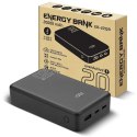 Powerbank everActive Energy Bank EB-22QB 20000 mAh 22,5 W 2x USB-A USB-C czarny