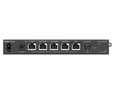 ROUTER RG-EG406XS-P 4 PoE SFP+ REYEE