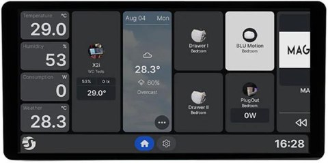 Shelly Wall Display X2i Srebrny