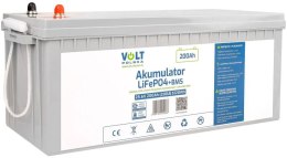 AKUMULATOR VOLT POLSKA LITOWO-ŻELAZOWO-FOSFORANOWY LiFePO4 25,6V 200Ah 200A + BMS