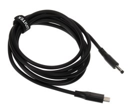 KABEL ZASILAJĄCY C14118BK-1.8M DC Jack 4.0 x 1.7 mm / USB-C 1.8 m UNITEK