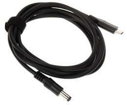 KABEL ZASILAJĄCY C14119BK-1.8M DC Jack 5.5 x 1.7 mm / USB-C 1.8 m UNITEK