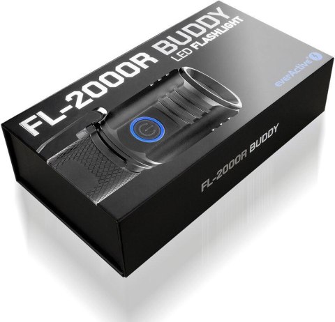 Latarka ręczna 20W LED everActive FL-2000R Buddy 2000 lumenów IPX4