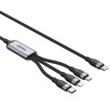 PRZEWÓD 3 W 1 C14101AGY01-1.5M USB-C/USB-C, LIGHTNING, MICRO-USB 1.5 m UNITEK
