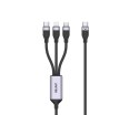 PRZEWÓD 3 W 1 C14101AGY01-1.5M USB-C/USB-C, LIGHTNING, MICRO-USB 1.5 m UNITEK
