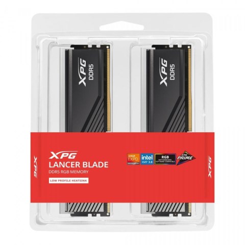Pamięć DDR5 Adata XPG Lancer Blade 6400 32GB (2x16) CL32 RGB czarna
