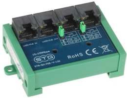 SWITCH POE / EXTENDER STG-SW-POE-4-120 4-PORTOWY STG