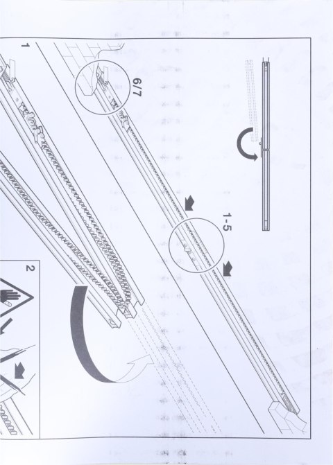 Szyna Hormann FS-2 dwuczęściowa K (krótka) do napędów Promatic/Supramatic