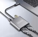 ADAPTER HUB Przejściówka USB- C 4W1 2x HDMI 4K USB 3.0 Zenwire BYL-2309