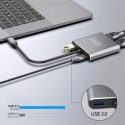 ADAPTER HUB Przejściówka USB- C 4W1 2x HDMI 4K USB 3.0 Zenwire BYL-2309