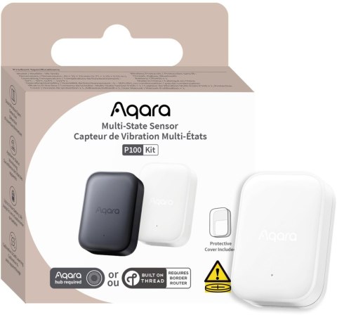 Aqara Multi-State Sensor P100 Kit Biały Wielofunkcyjny czujnik Zigbee, Thread