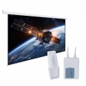EKRAN ELEKTRYCZNY 92" 114x203cm z pilotem EA-92 16:9 ART