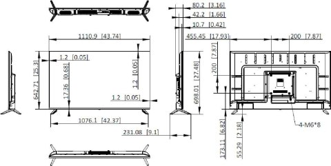 Monitor Hikvision DS-D5050U3-1V0S