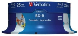 Płyty Blu-Ray Verbatim BD-R SL Hard Coat 25GB (25szt.)