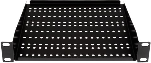 Półka do szafy RACK 10" 1U 200mm z otworowaniem (ADD-RACK10-1PU1)