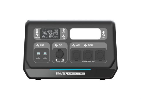 Przenośna stacja zasilania Volt Polska TRAVEL POWERBOX 4800 (2400W) 2048Wh