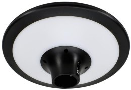 SOLARNA OPRAWA PARKOWA LED SOLUM 20W 2200LM 3000-4000K IP65 CZARNA