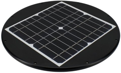 SOLARNA OPRAWA PARKOWA LED SOLUM 20W 2200LM 3000-4000K IP65 CZARNA