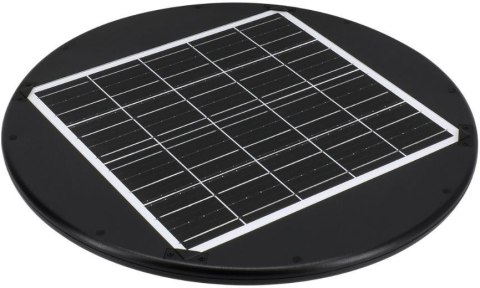 SOLARNA OPRAWA PARKOWA LED SOLUM 20W 2200LM 3000-4000K IP65 CZARNA