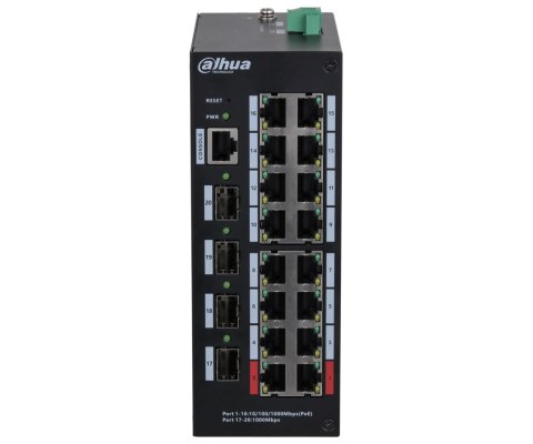 SWITCH POE HS4420-16GT-190 16-PORTOWY + 4 x SFP DAHUA