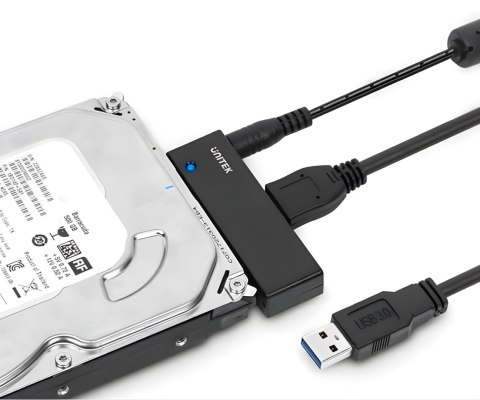 ADAPTER USB 3.0 DO DYSKÓW Y-1039-EU uDrive SATA I, SATA II, SATA III UNITEK
