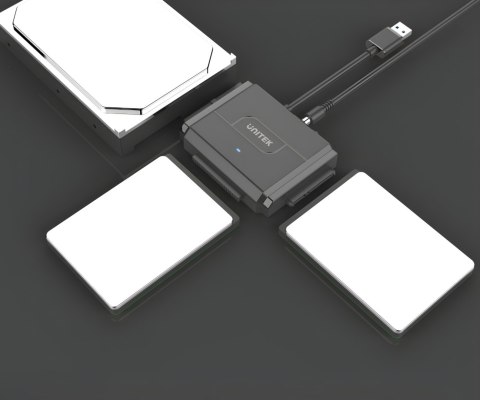 ADAPTER USB 3.0 DO DYSKÓW Y-3324 SmartLink Trinity SATA I, SATA II, IDE UNITEK