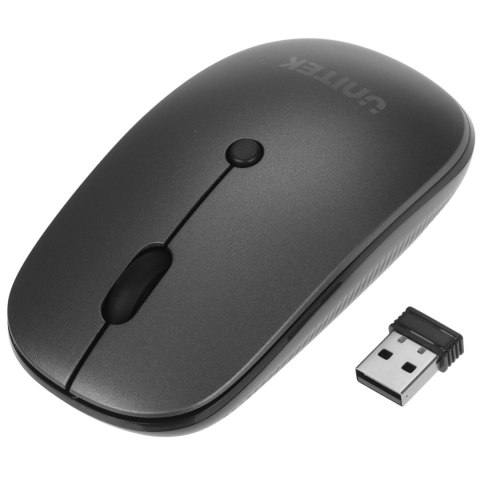 BEZPRZEWODOWA MYSZ OPTYCZNA T060AGY01 SlimTrack, 1600 dpi 2.4 GHz UNITEK