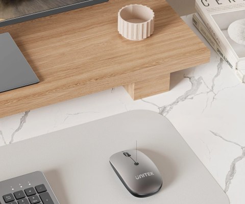 BEZPRZEWODOWA MYSZ OPTYCZNA T060AGY01 SlimTrack, 1600 dpi 2.4 GHz UNITEK