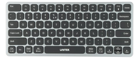 KLAWIATURA 9 W 1 D1092A Z HUBEM I CZYTNIKIEM KART SD QWERTY UNITEK