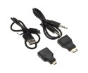 KONWERTER HDMI NA VGA Y-6355 + AUDIO + ADAPTERY MICRO I MINI HDMI UNITEK