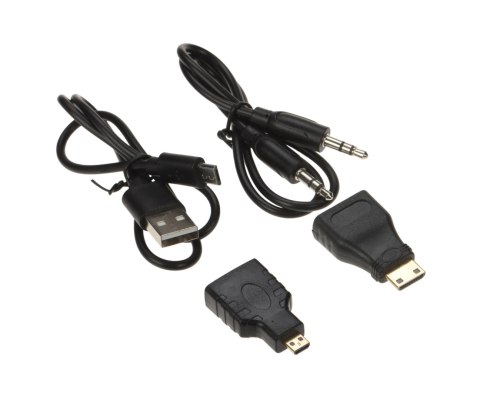 KONWERTER HDMI NA VGA Y-6355 + AUDIO + ADAPTERY MICRO I MINI HDMI UNITEK