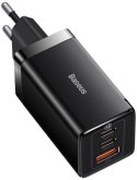 Ładowarka sieciowa Baseus GaN 5 Pro CCGP120201 65W 1x USB-A 2x USB-C PD 3.0 QC 4.0 + kabel USB-C