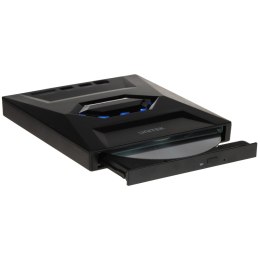 NAGRYWARKA ZEWNĘTRZNA CD/DVD T1037A01 Z HUBEM USB I CZYTNIKIEM KART SD UNITEK